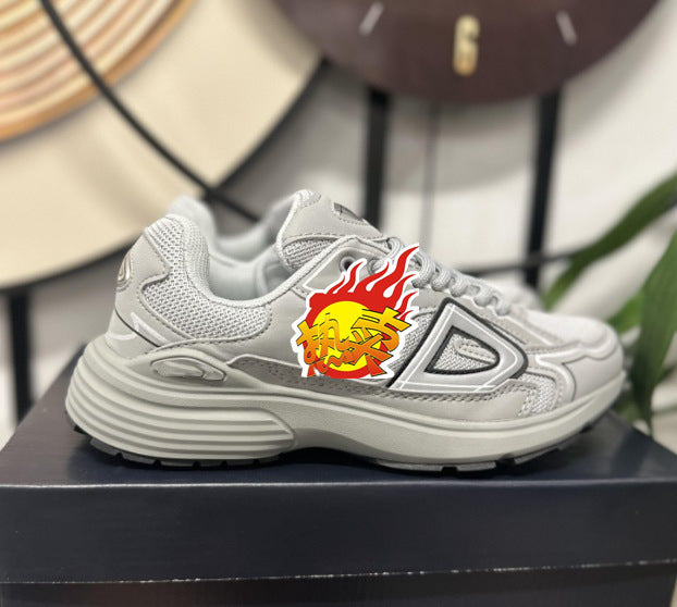 Women's & Men's Fashion Trendy Breathable Daddy Letters Heightened Men's Sports Shoes