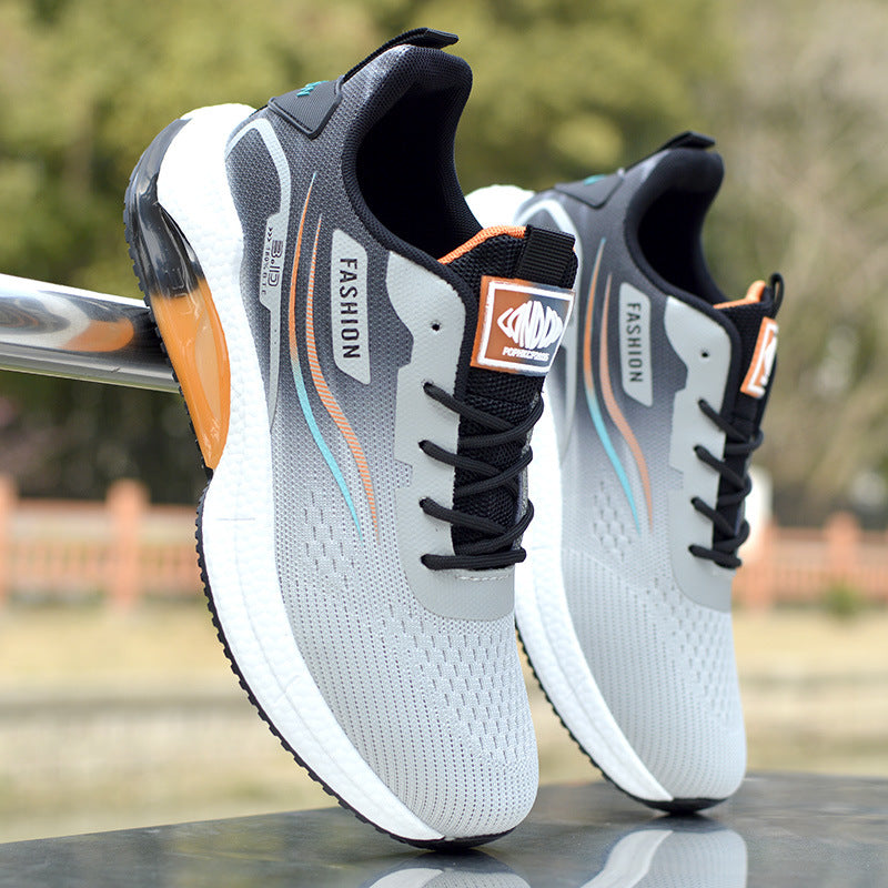 Men's Screen Surface Light Bottom Running Soft Casual Shoes
