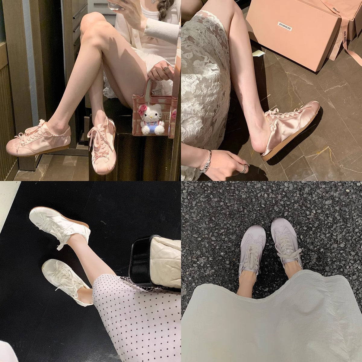 Women's Pumps Ballet Style Sweet Round Head Casual Shoes