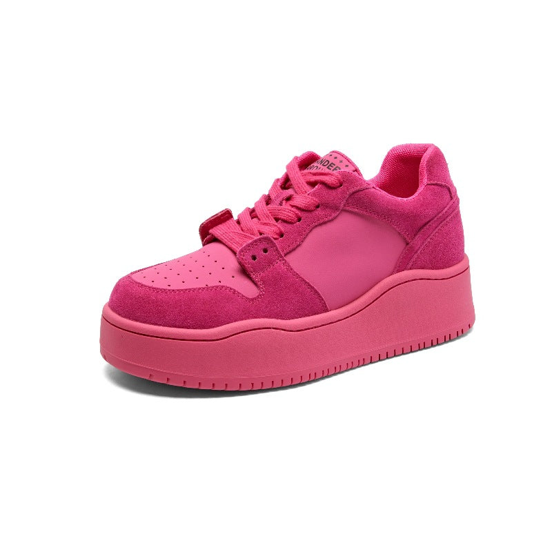 Women's Height Increasing Board Summer Thick Bottom Sneakers