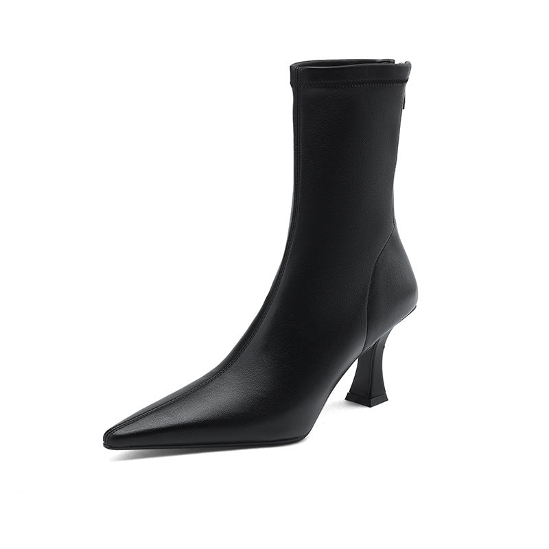 Women's Korean Pointed Stiletto High Stretch Temperament Boots