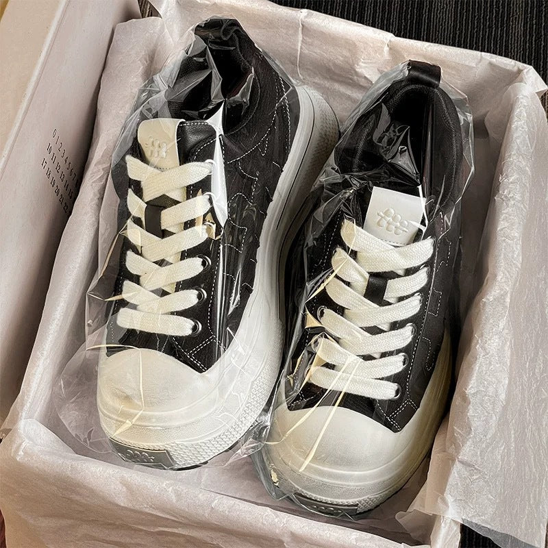Women's & Men's Ensemble Series Retro Dirty Thick Bottom Sneakers