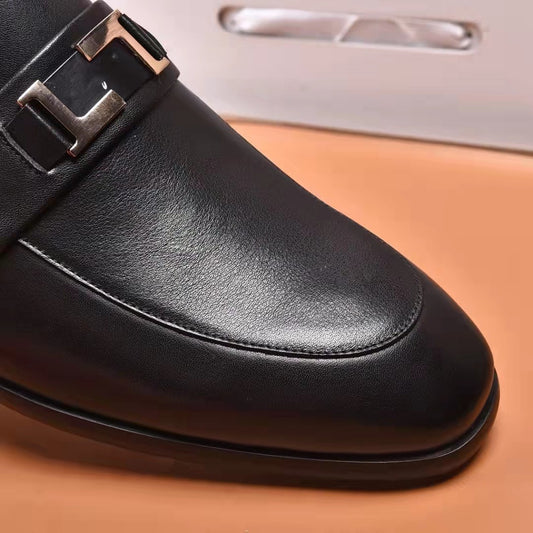 Men's Attractive Business Trend Imported Materials Leather Shoes