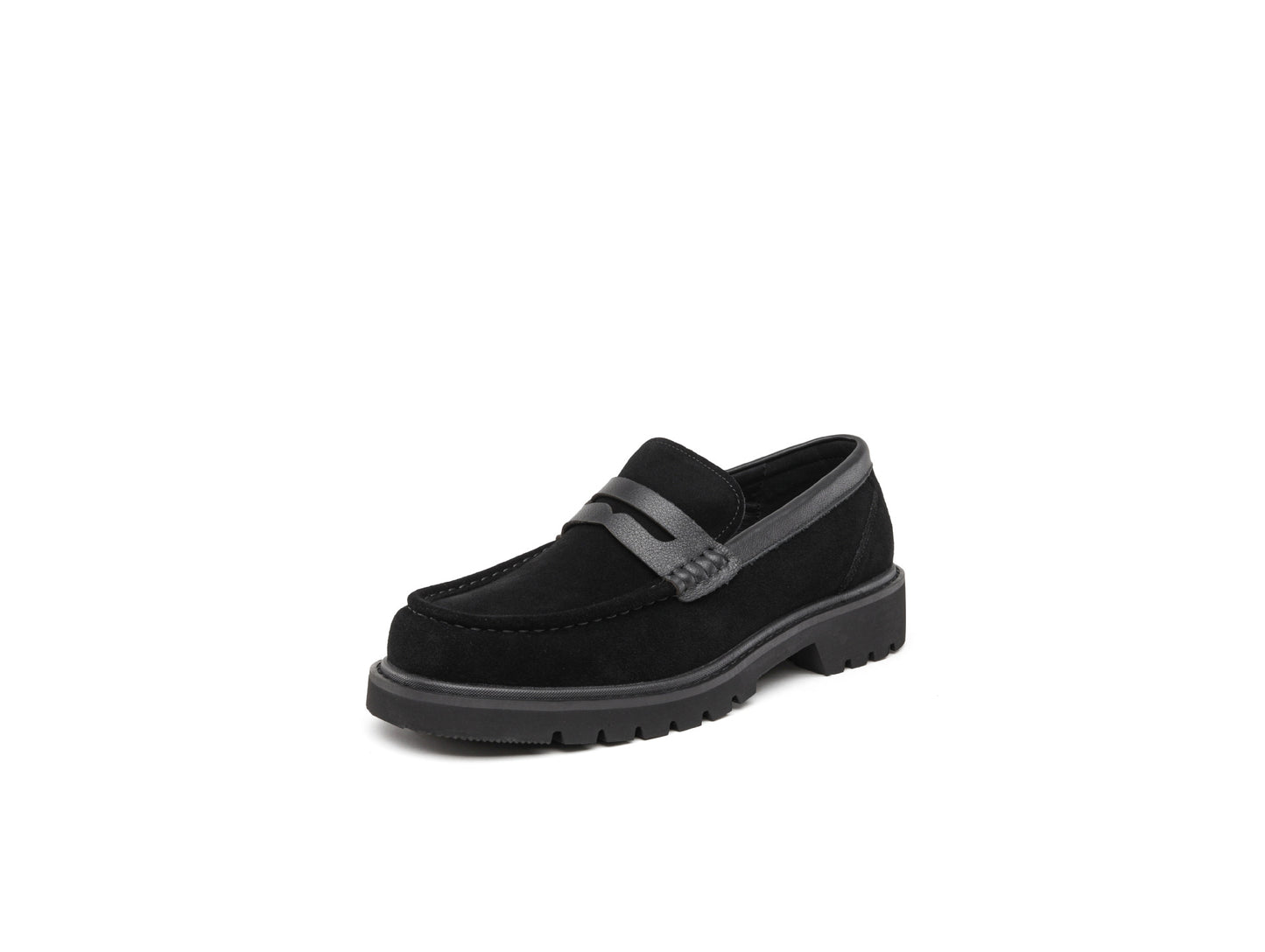 Men's Frosted Height Increasing Main Push Boutique Leather Shoes