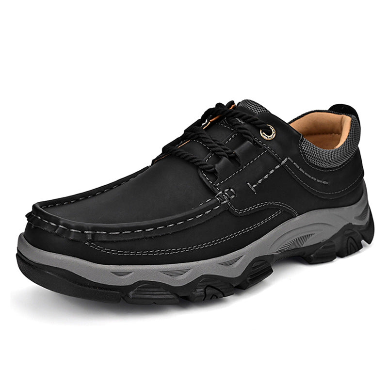 Men's Plus Size Platform Outdoor Hiking Casual Shoes