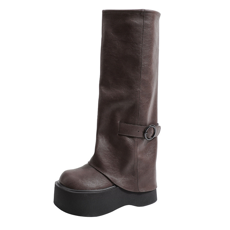 Women's The Knee Small Sweet Cool Style Boots