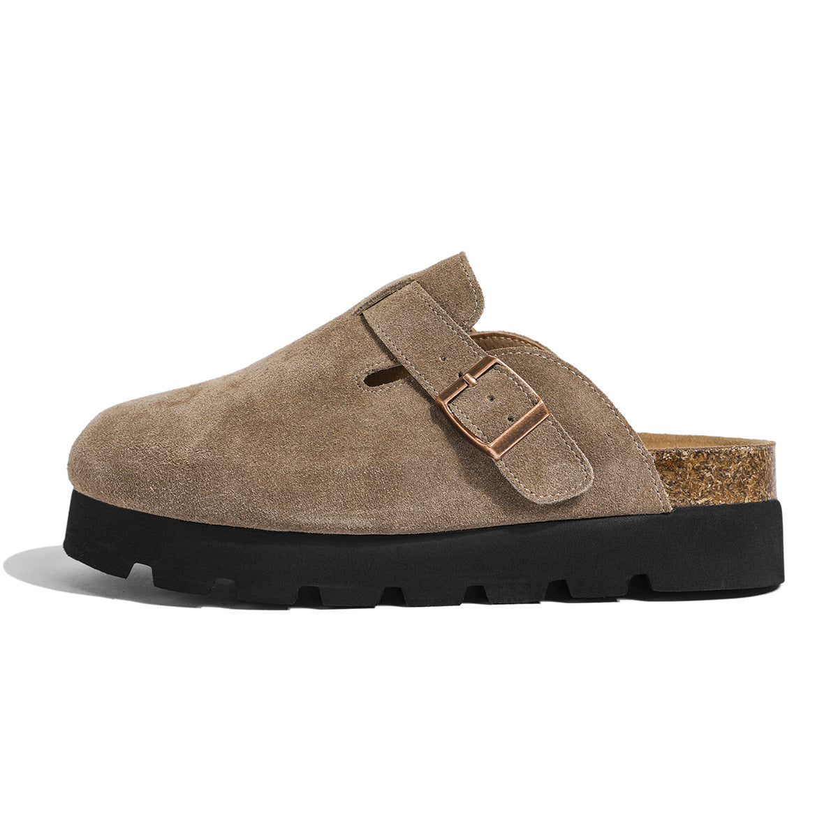 Women's Bottom Genuine Inner Height Increase Summer Slippers