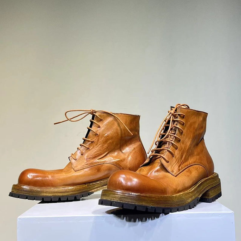Men's Genuine Retro Martin Good Year Horse Boots
