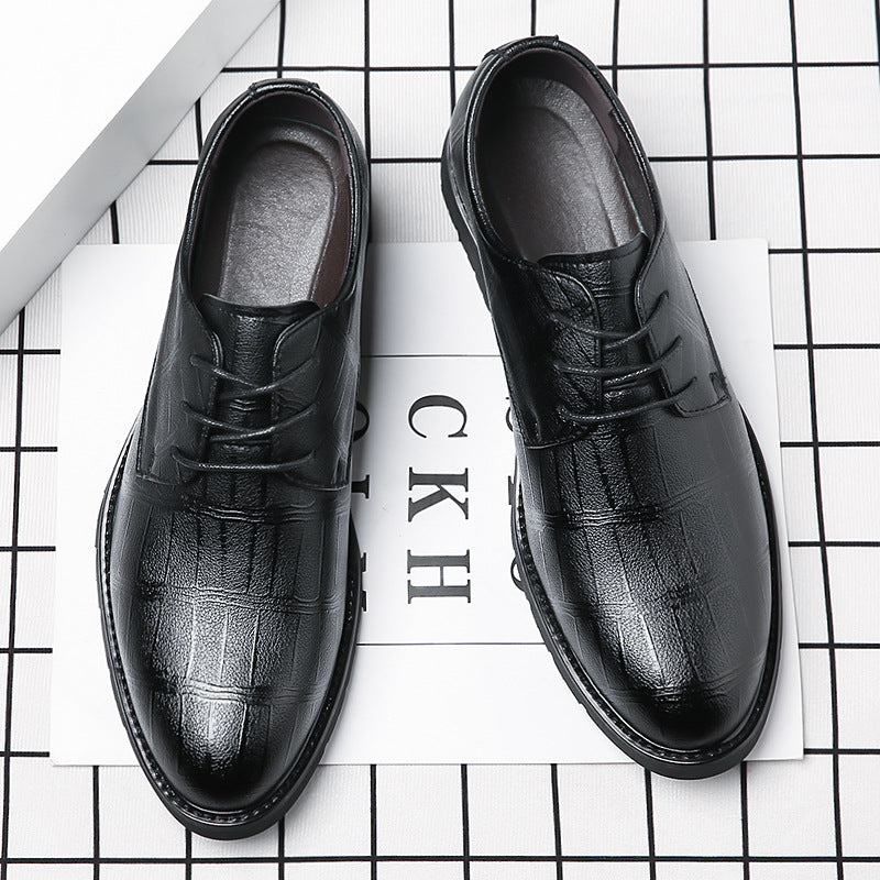 Men's Insole Formal Wear Extra Large Size Leather Shoes