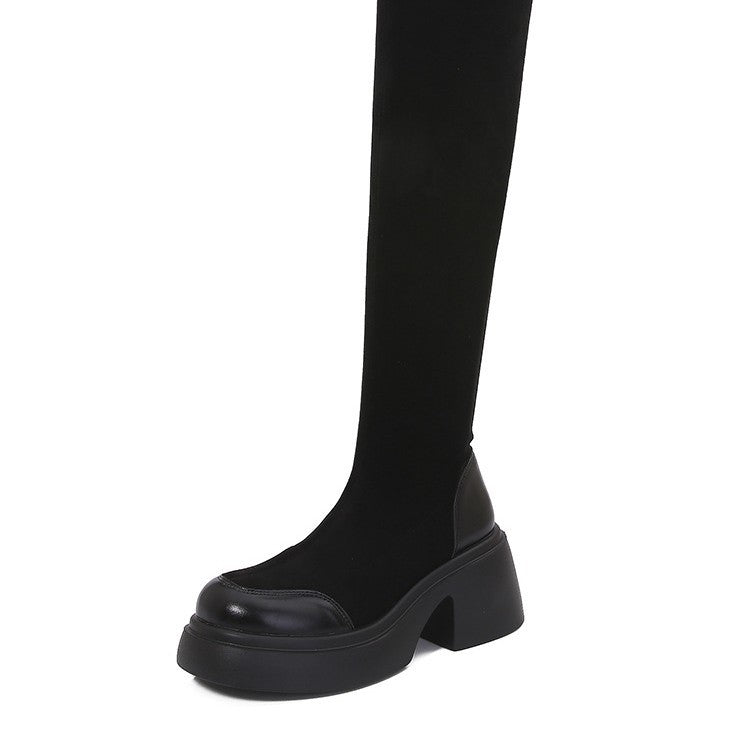 Women's Big Tube Circumference Plus Size High Boots