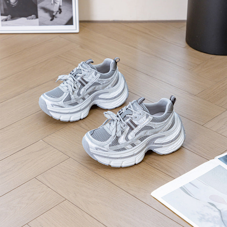 Dad Female Fashion Elevator Wild Sports Women's Casual Shoes