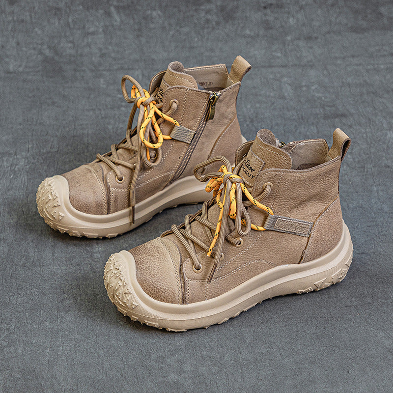 Women's Retro Handsome Martin Fried Street Tooling Boots