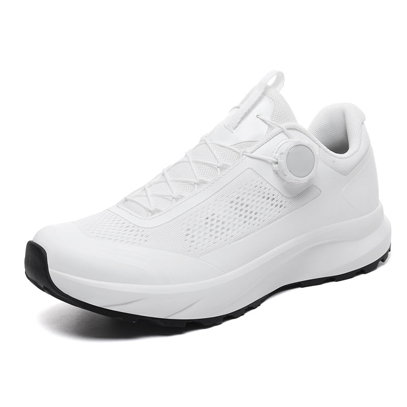 Men's Rotating Button Outdoor Hiking Breathable Fashion Sneakers