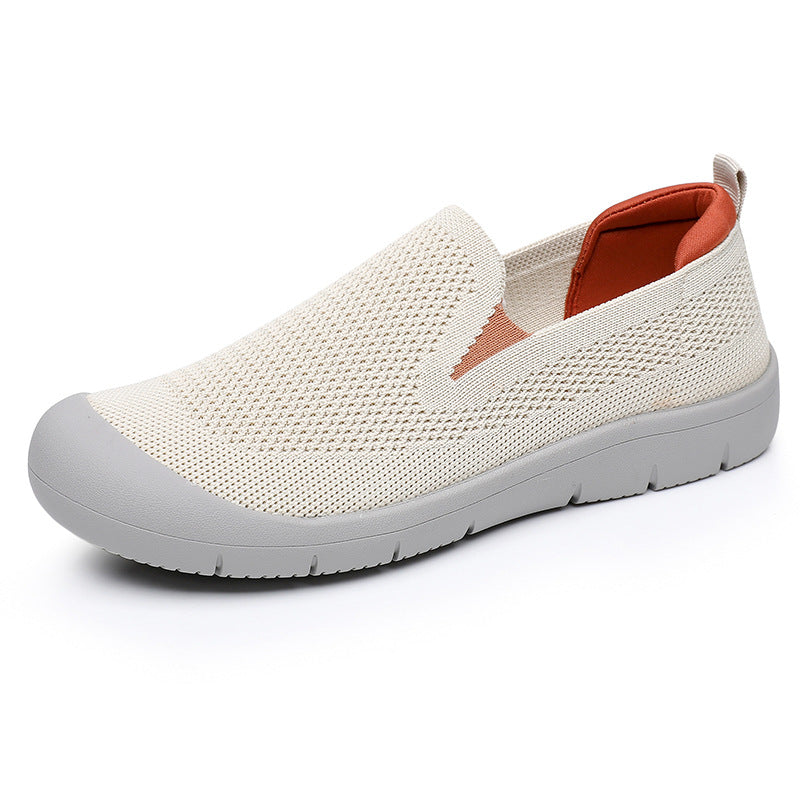 Sheep Comfort Mom Slip-on Mesh Breathable Casual Shoes