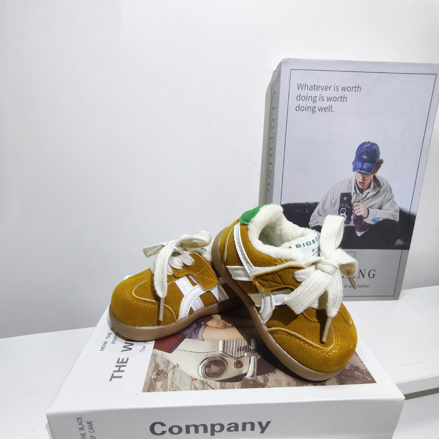 Children's Moral Training Autumn Boys Soft Bottom Kid's Shoes