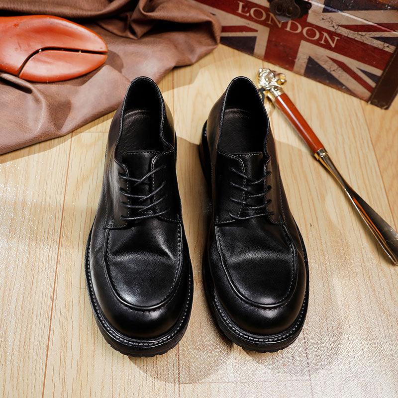Men's Year Craft Full Real Outsole Washed Leather Shoes