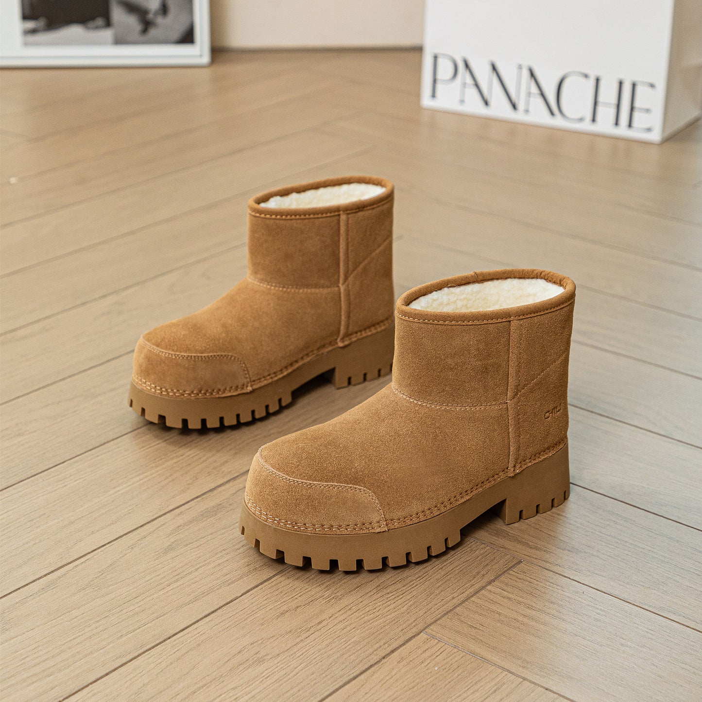 Women's World Trend Winter Thick Bottom Fleece-lined Snow Boots