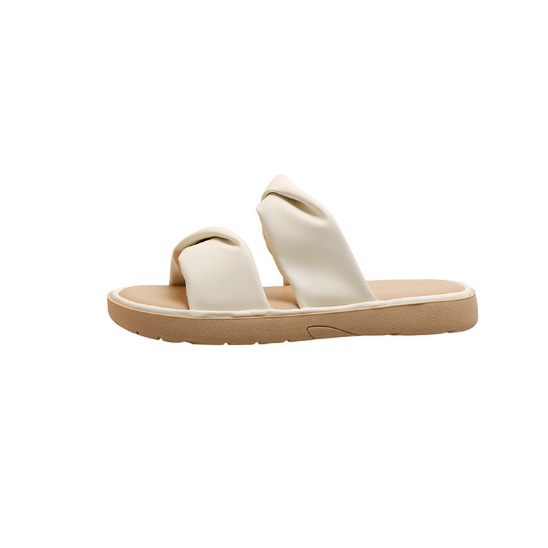 Women's Slip-on Feeling Twisted With Platform For Slippers