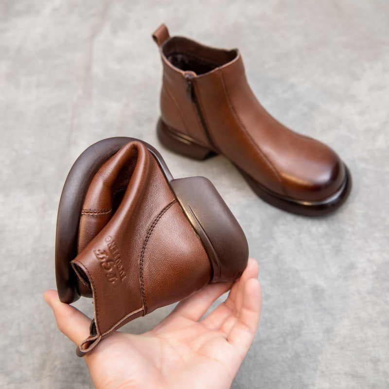 Women's Fleece Lined Thermal Soft Bottom Surface Heels