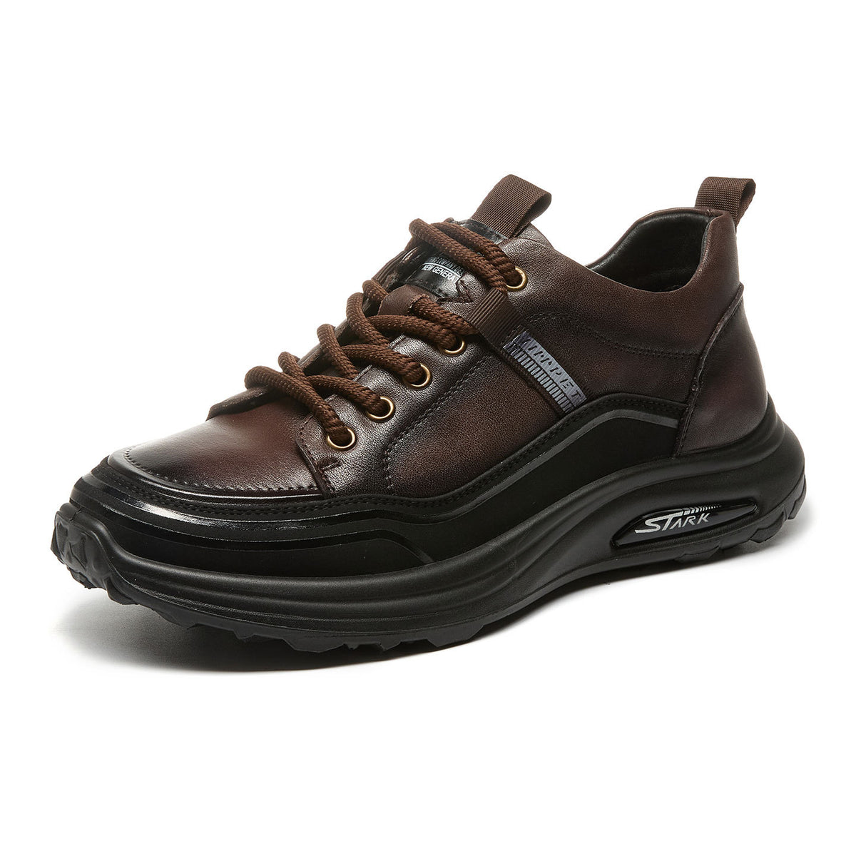 Men's Fashionable First Layer Cowhide Spring Lightweight Men's Sports Shoes