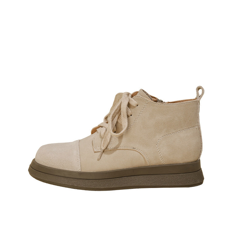 Women's Genuine Plus Veet Fluffy Vintage Cotton Women's Shoes