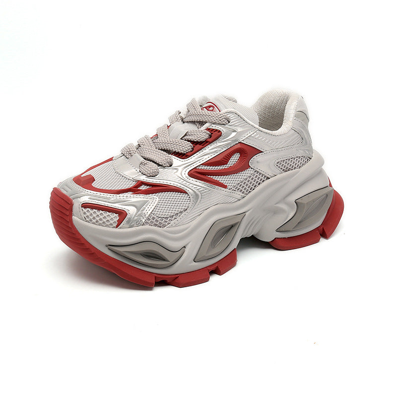 Women's & Men's Yi Tong Series Couple Daddy Thick Sneakers