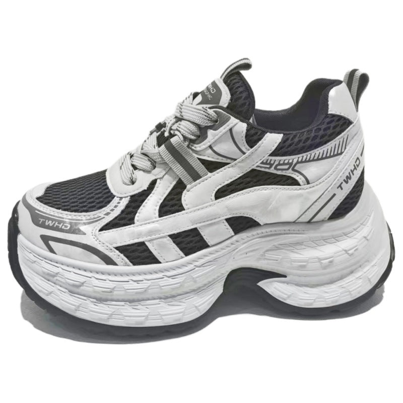 Women's Durian Platform Heightened Daddy Trendy Fashion Joker Sneakers