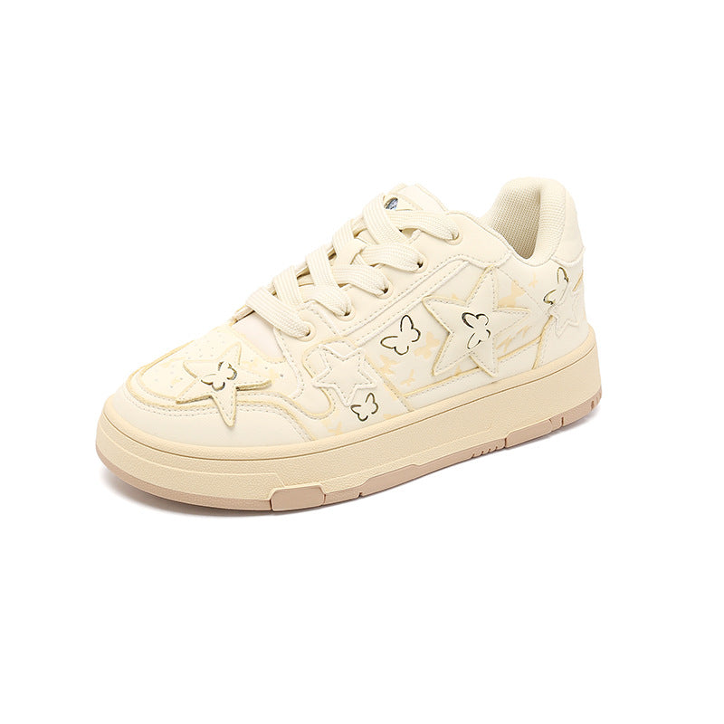 Women's & Men's Star Pattern Lovers National Dynasty Classic Casual Shoes