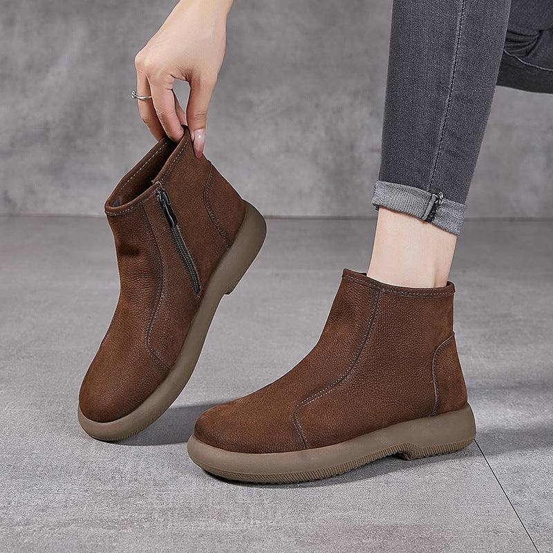 Women's Summer Retro Western Cowboy Thick Bottom Boots