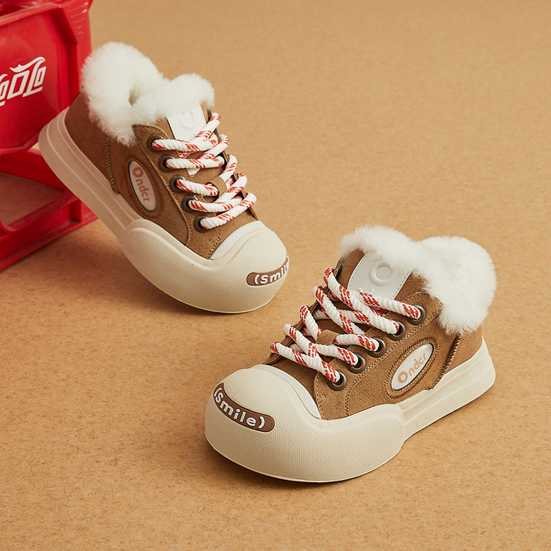Women's Toe Ugly Winter Versatile Jack Purcell Sneakers