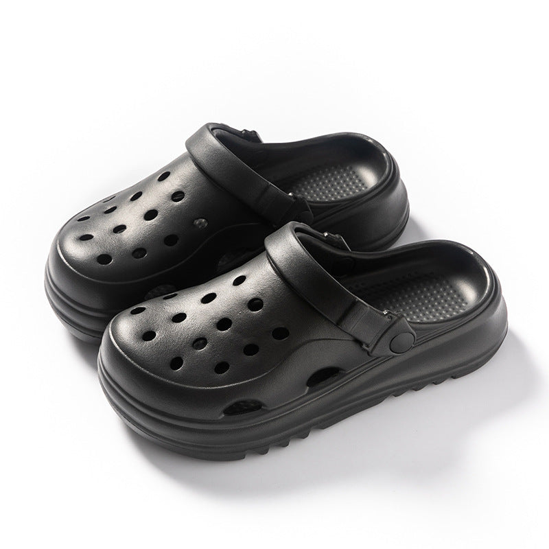 Women's Hole Summer Thick Bottom Increased Outer Women's Shoes