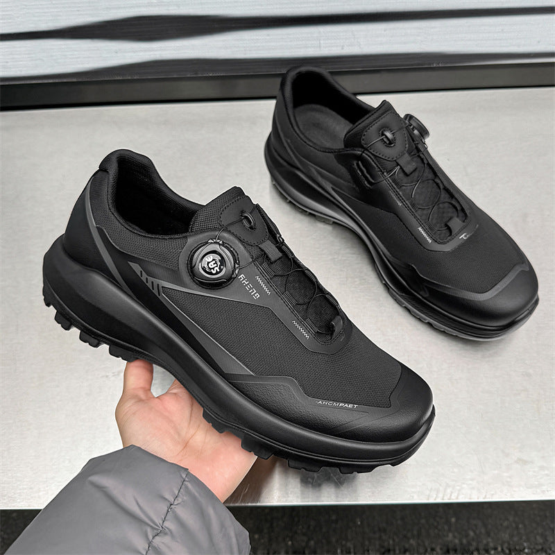 Men's Spring Platform Mesh Surface Walking Breathable Sneakers