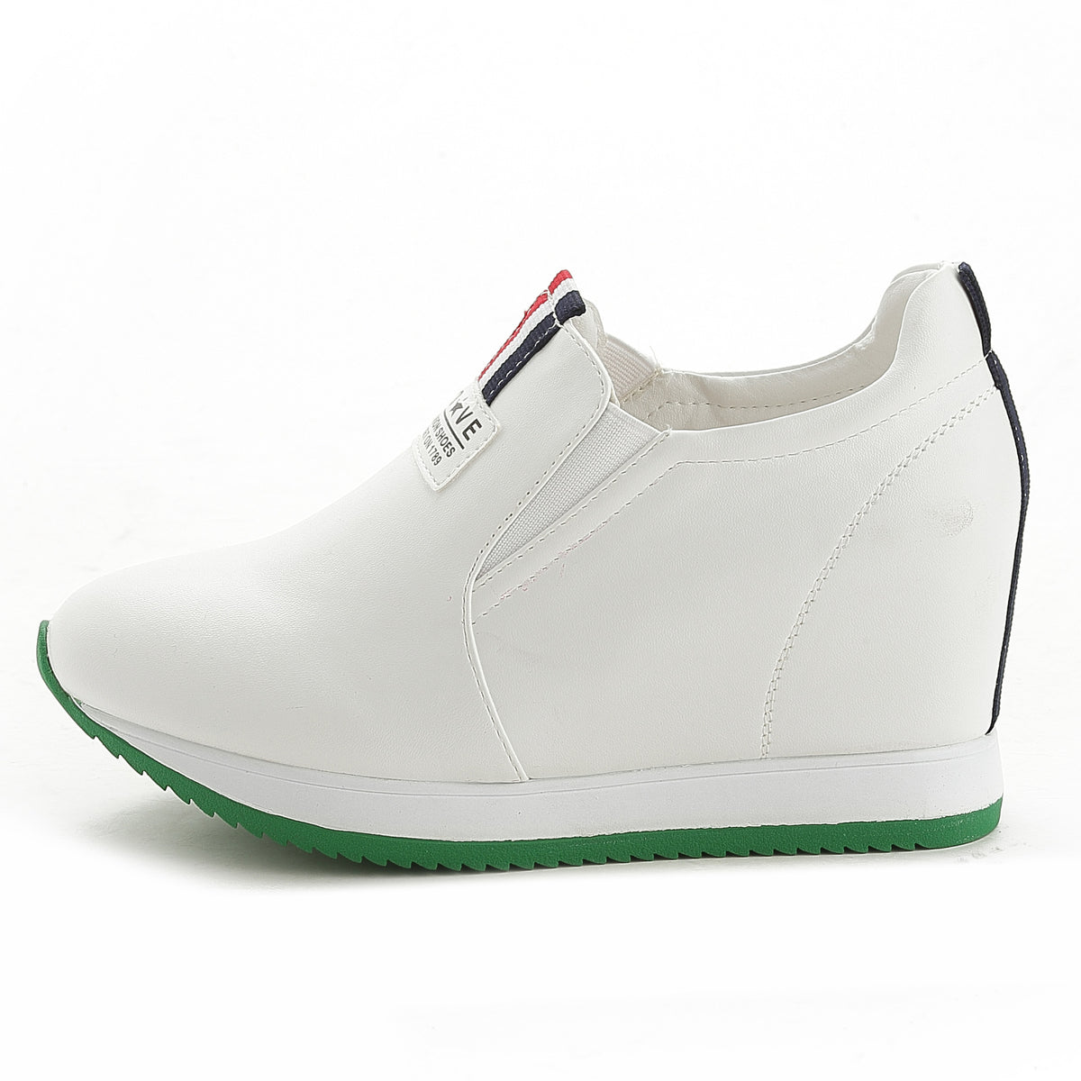 Women's Hidden White Korean Breathable Style Heels