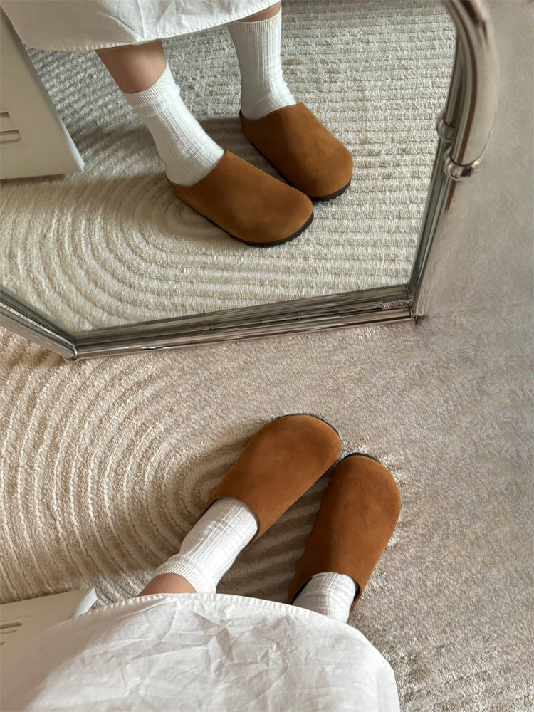 Women's Ugly Cute Thick Bottom Toe Cap Slippers
