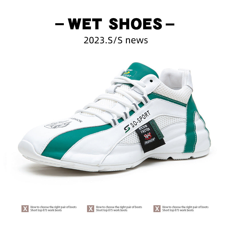 Men's Oversized All-inclusive Summer Mesh Thick Sole Sneakers