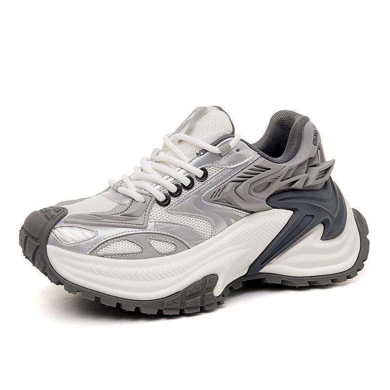 Women's Fashion Rattlesnake Dad Summer Breathable Increased Casual Shoes