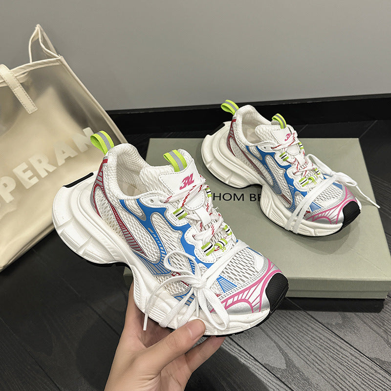 Women's & Men's Paris Dad Couple Vintage Fashion Jogging Women's Sports Shoes