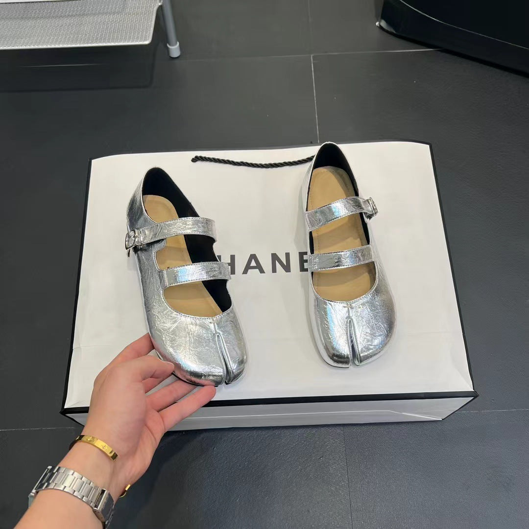 Women's Jane Spring Horseshoe Split Toe Comfortable Fashion Women's Shoes