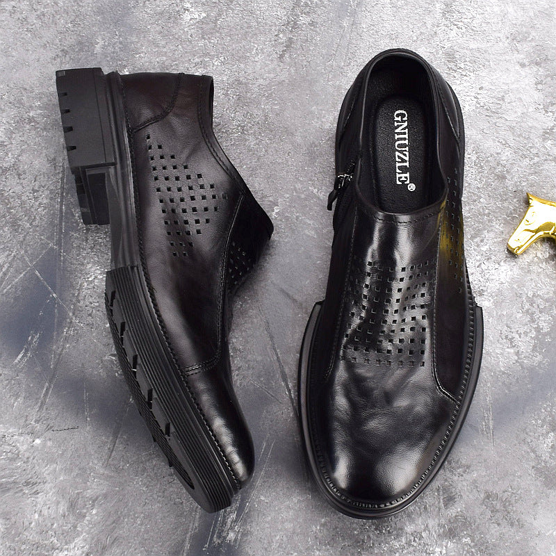 Men's Soft Bottom Business Formal Trendy Fashion Joker British Men's Shoes