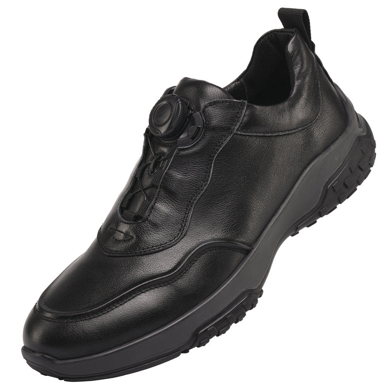 Men's Easy To Match First Layer Cowhide Leather Shoes