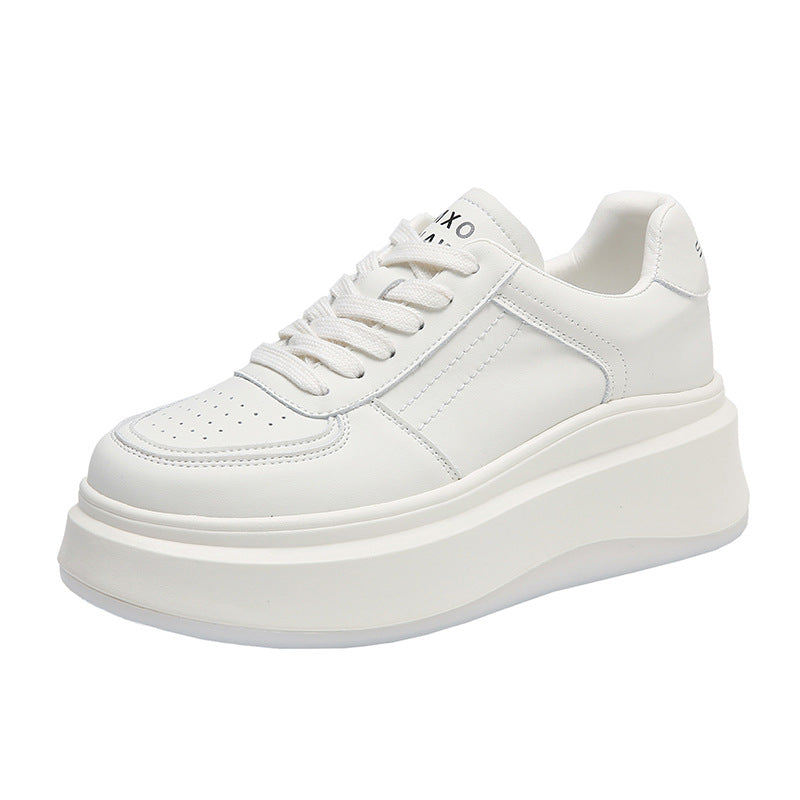 Women's Innovative Fashion Platform White Small Women's Shoes
