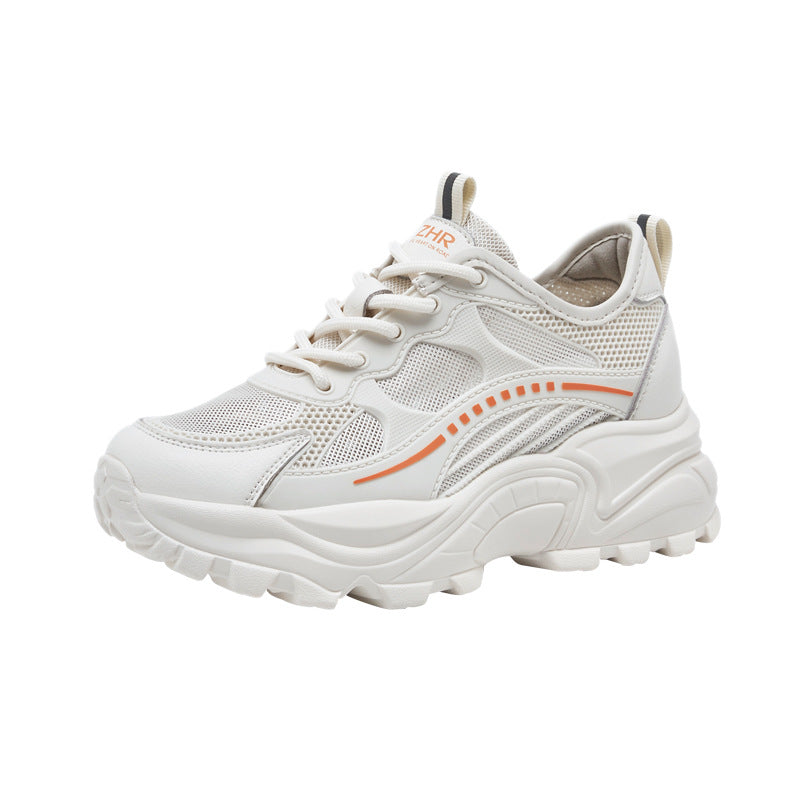 Women's & Men's Dad Sports Preppy Style Net Surface Men's Shoes