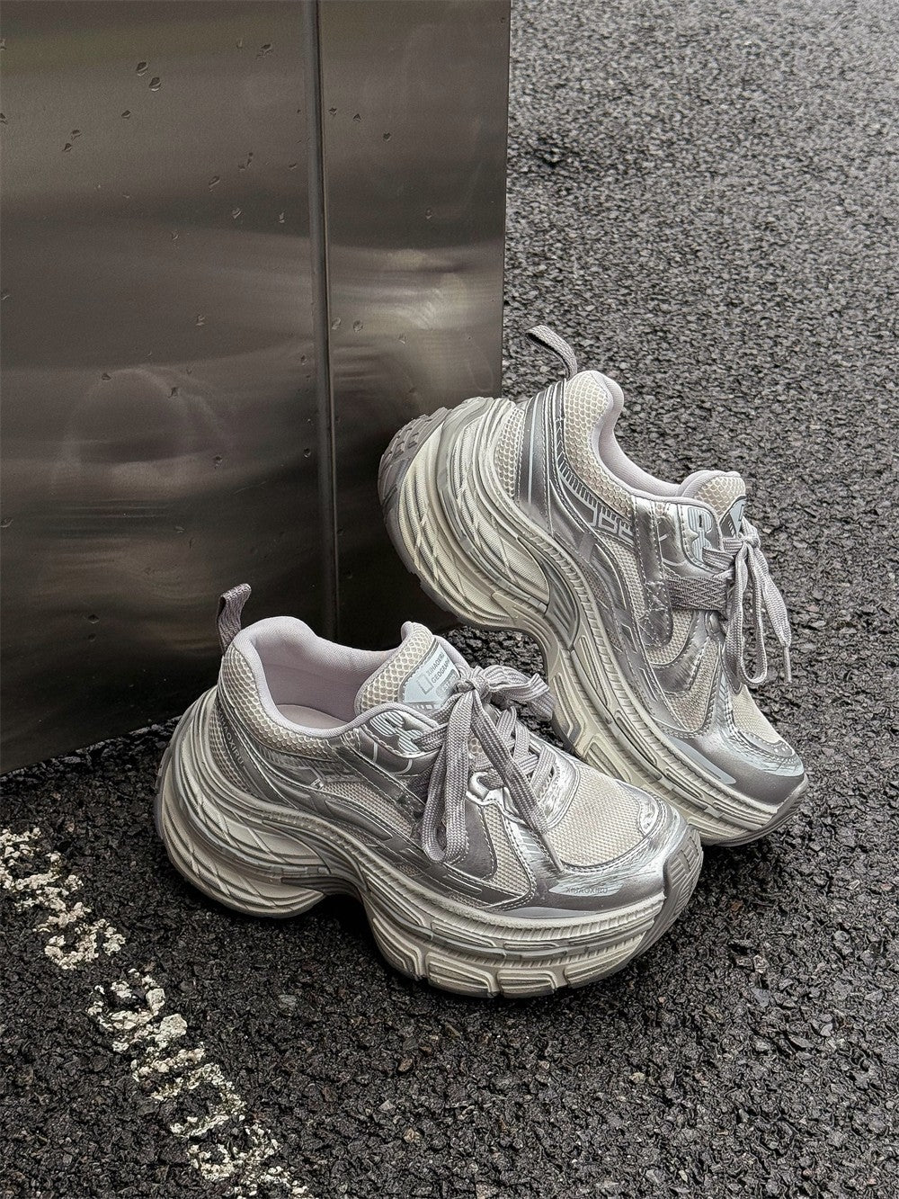 Women's Thick-soled Dad Autumn Small Height Increasing Color Women's Sports Shoes