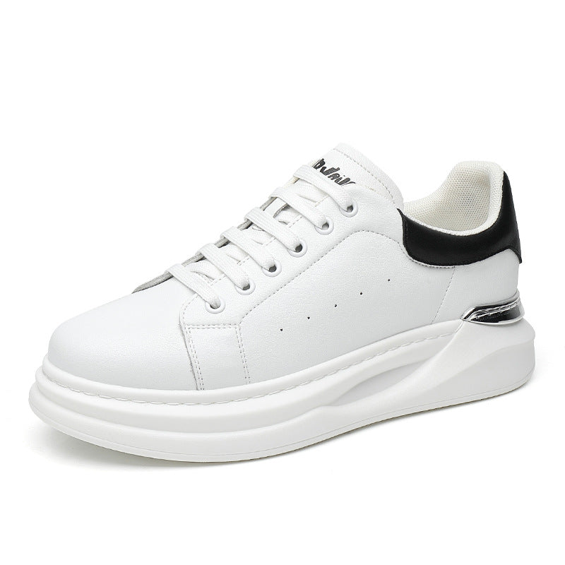 Men's Oversized Spring Platform Fashion White Korean Sneakers