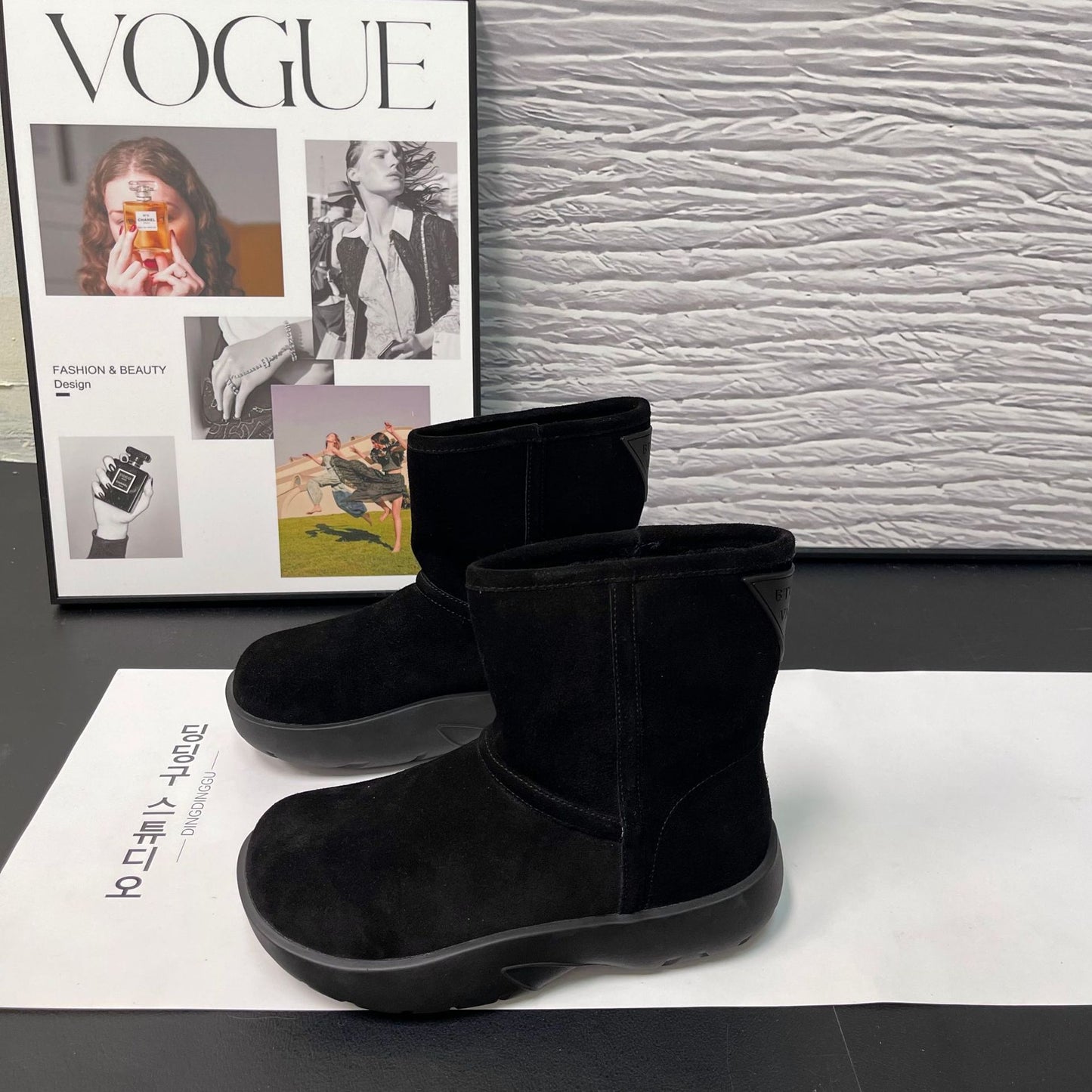 Women's Thick-soled Length Fleece Lined For Thickened Snow Boots