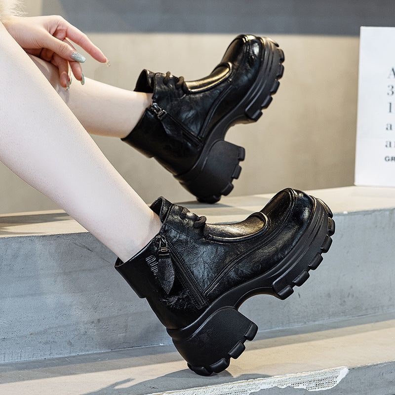 Live Winter Fleece-lined Sports Martin Cotton Boots