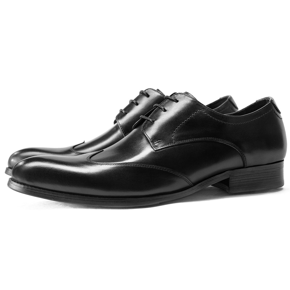 Men's Unique Quality British Pointed Business Leather Shoes