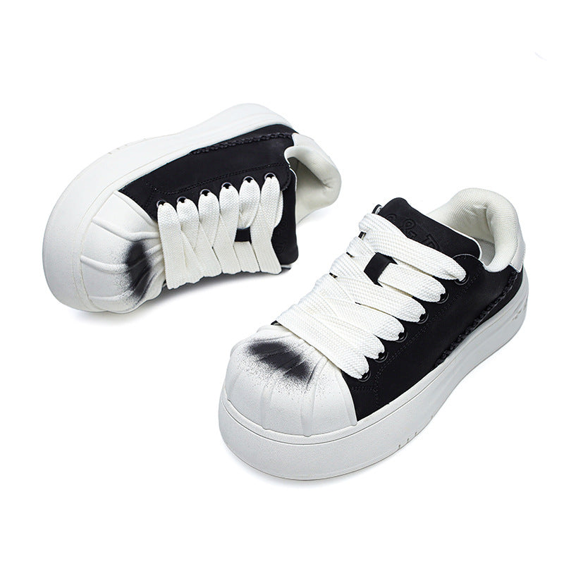 Women's & Men's Shell Toe Low-cut Fashion Board Soft Casual Shoes