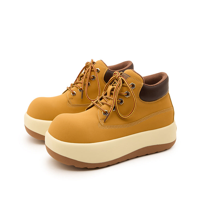 Women's Head Martin For Autumn British Style Retro Worker Fashion Boots