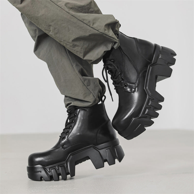 Men's Gear Bottom High Street Tooling Motorcycle Boots